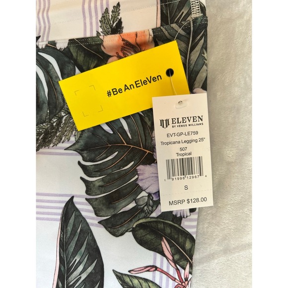 Eleven by Venus Williams Tropicana‎ leggings 25" 507- Size Small NEW - Picture 4 of 5